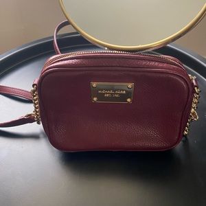 Micheal Kors Ox Blood Purse